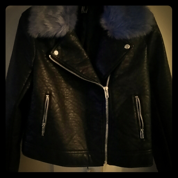 Faux Leather jacket - Picture 1 of 8